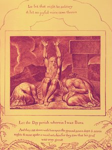 ウィリアム・ブレイクによる「仕事の書」のイラスト 作： William Blake