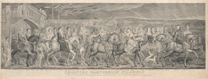 The Canterbury Pilgrims, 1810. 作： William Blake