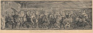 The Canterbury Pilgrims, 1810. 作： William Blake