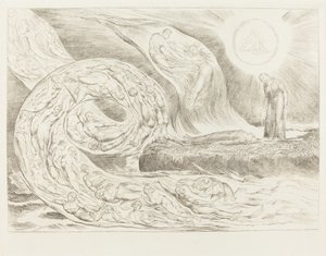 欲望の輪: パオロとフランチェスカ 作： William Blake