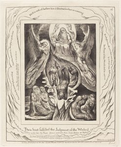 サタンの堕落 作： William Blake