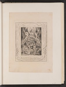 サタンの堕落 作： William Blake