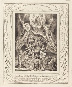 サタンの堕落 作： William Blake