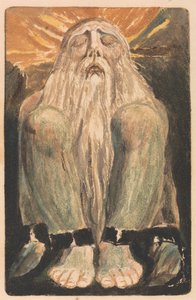 ユリゼンの最初の本、プレート 12 (ベントレー 22) 作： William Blake