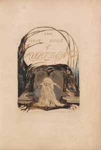 ウリゼンの最初の本、プレート1 作： William Blake