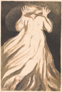 ユリゼンの最初の本、プレート 21 (ベントレー 27) 作： William Blake