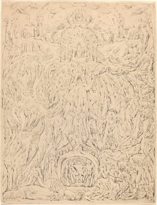 最後の審判 作： William Blake