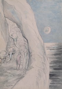 彼らの莫大な負荷の下での誇り1824-27 作： William Blake