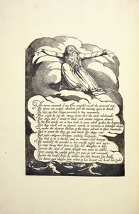 1790年代半ばの恐怖の答え 作： William Blake
