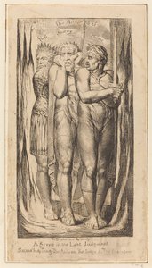 戦争 窃盗、姦淫、殺人の告発者たち、18031810年頃。 作： William Blake