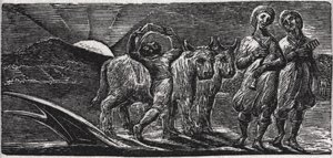 曲とともに、プラウから陽気な後戻りが戻ってきます。 作： William Blake