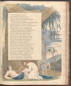 Young&39;s Night Thoughts、Page 37、Love、and love only、is a loban for love 作： William Blake