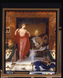 Hera Hephaistoksen talossa (öljy kankaalle) 作： William Blake Richmond