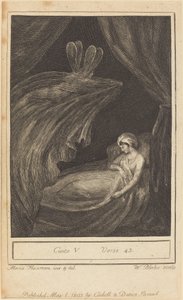 カント V、43 節 作： William Blake after Mary Ann Flaxman