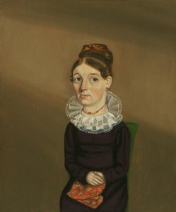 ウィリアム・ボナム・アン・ウォーフォード夫人、1825年3月6日。 作： William Bonnell