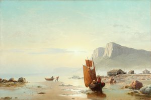 ラブラドールの海岸、1866 作： William Bradford
