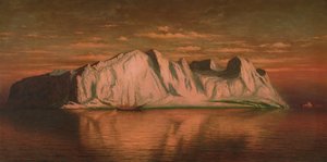 Muir Glacier, c.1872 （油彩・キャンバス 作： William Bradford