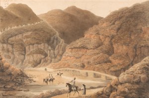 NisとVila Velhaの間の山を通過 作： William Bradford
