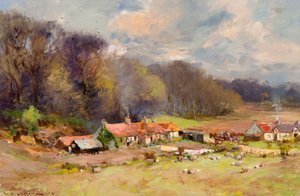 Bog Earn、Fife [またはFifeScene] 作： William Bradley Lamond