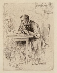 アレクサンダー・ディクソン、植物学教授（エングレーヴィング） 作： William Brassey (after) Hole