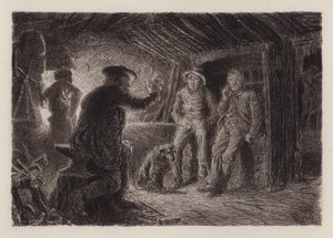 恐ろしい物語（彫刻 作： William Brassey (after) Hole