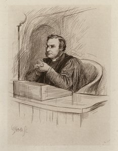 アーチボルド・ハミルトン・チャーテリス、聖書批評・古代聖書学教授（エングレーヴィング） 作： William Brassey (after) Hole