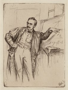 ジョージ・クリスタル、数学教授（エングレーヴィング） 作： William Brassey (after) Hole