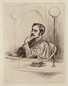 ジョセフ・シールド・ニコルソン、商業・政治経済・商法教授（エングレーヴィング） 作： William Brassey (after) Hole