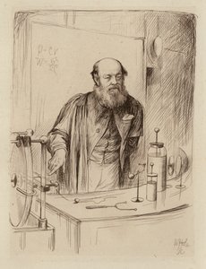 ピーター・ガスリー・テイト自然哲学教授（エングレーヴィング） 作： William Brassey (after) Hole