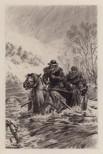 スルー・ザ・フラッド（彫刻 作： William Brassey (after) Hole
