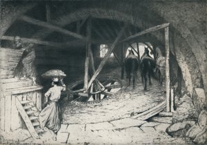ガリレイ製粉機、19世紀後半から20世紀初頭、1922年。 作： William Brassey Hole