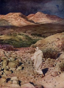 イエスの誘惑-聖書 作： William Brassey Hole