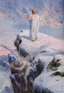 イエスの誘惑-聖書 作： William Brassey Hole