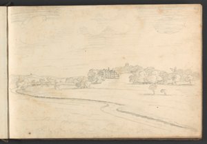 Castelo de Powderham 作： William Brockedon