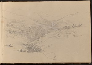 谷の情景 作： William Brockedon