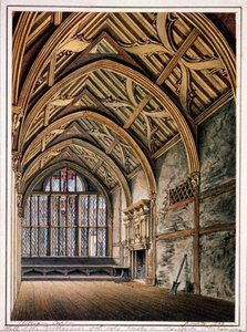 トリニティ ホール、ロンドン、1808 年 作： William Capon