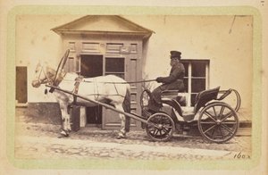 [馬車を運転する男] 作： William Carrick