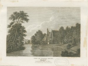 Burton-upon-Trent - Manor House: engraving, nd [c 1812] (print)