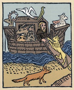 ノアの箱舟、1483年、1947年 作： William Caxton