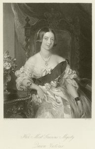 彼女の最も優雅な女王ビクトリア 作： William Charles Ross