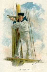 Look Out、c1890-c1893。 作： William Christian Symons
