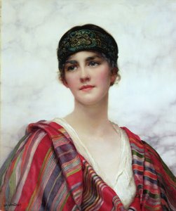 キュレネ（キャンバスに油彩） 作： William Clark Wontner