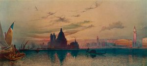 ラサンタサルーテ、ヴェネツィアのサンジョルジョ、c1872 作： William Collingwood Smith