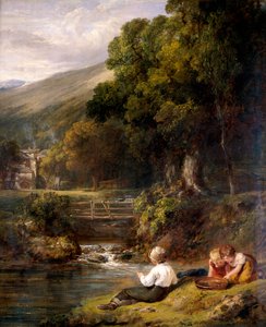 「ボローデール」、カンブリア、1821 作： William Collins
