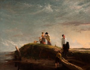 消極的な出発、1815 作： William Collins
