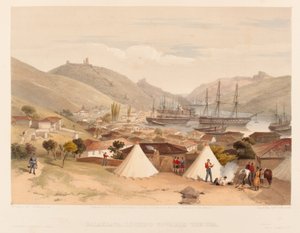 ？バラクラバは海を見つめていますか？、1855 作： William Crimea Simpson