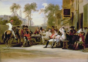 チェルシー年金受給者、1836（ボード） 作： William Crimea Simpson
