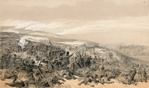 ガードがインカーマンの戦いで2つの砲台を取り戻したときの2回目のチャージ 作： William Crimea Simpson