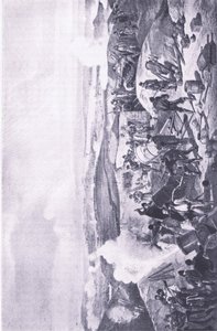 セヴァストポリ：バッテリーの暑い日、イギリスの陸海の戦い1915年のイラスト 作： William Crimea Simpson