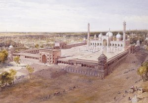 ジャミマスジッド、デリー、1864